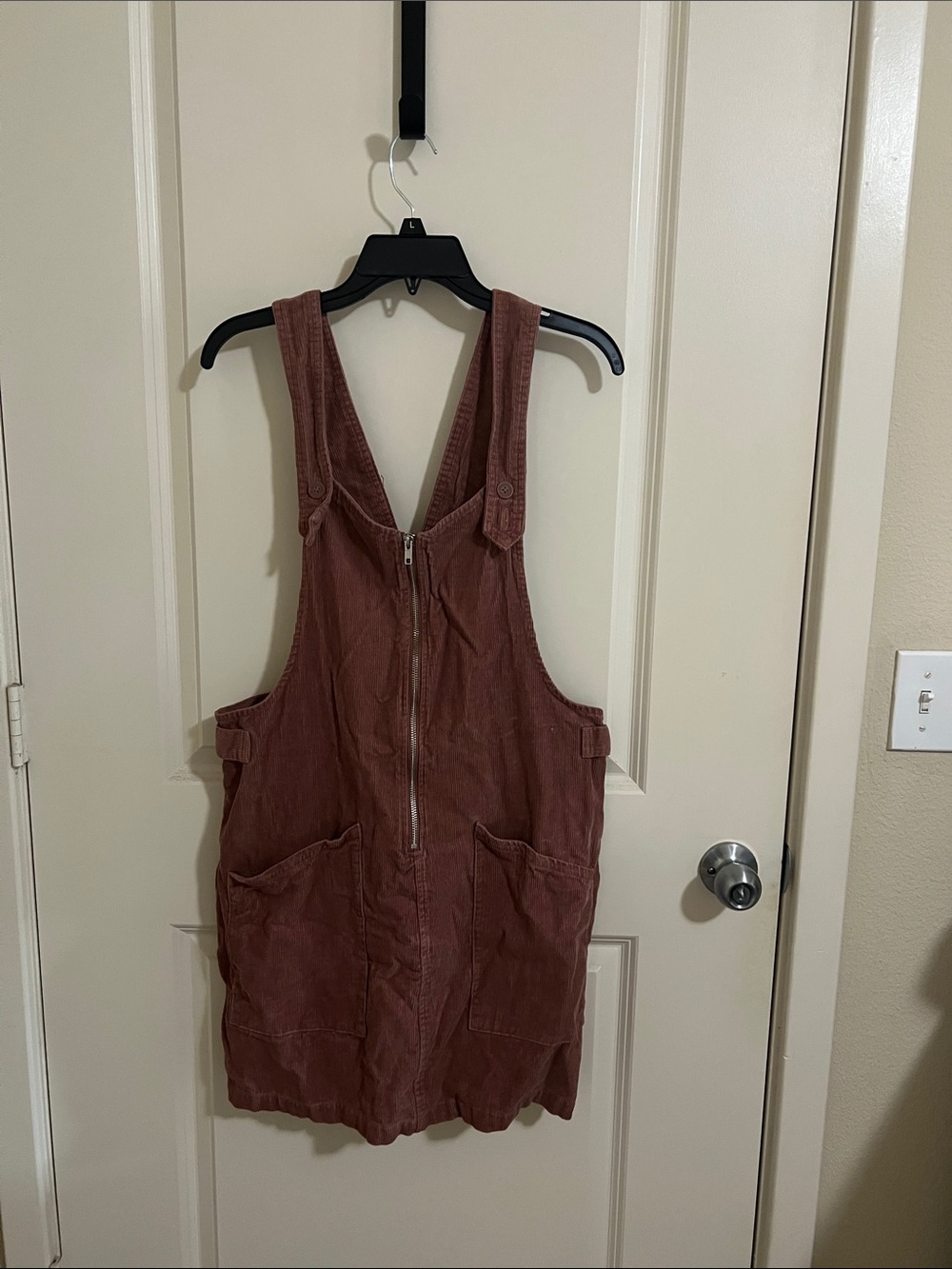 wild fable Rust Corduroy Overall Dress